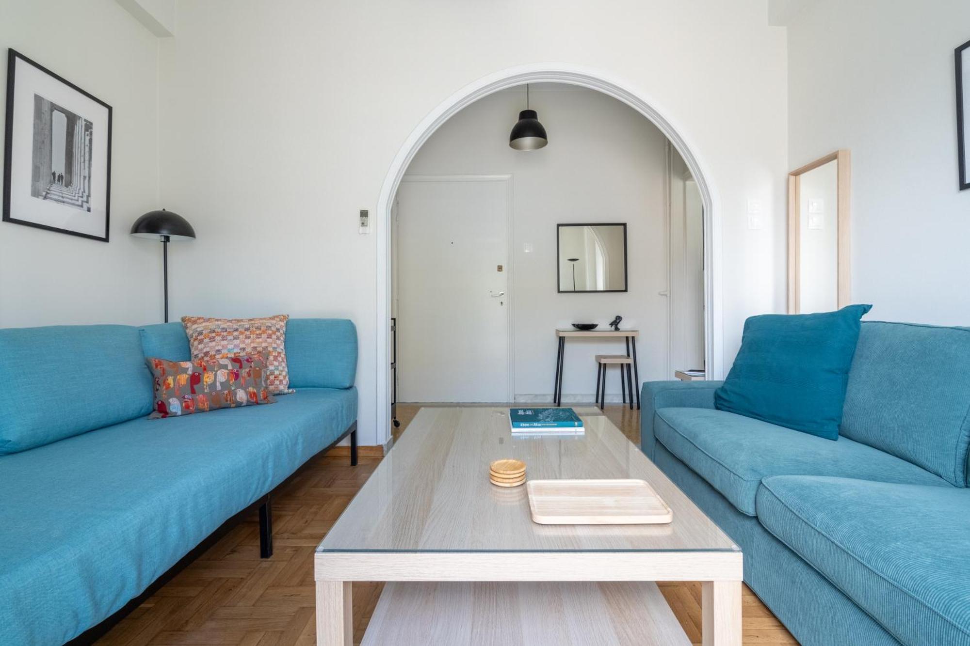 Athan's Penthouse Near Acropolis Appartamento