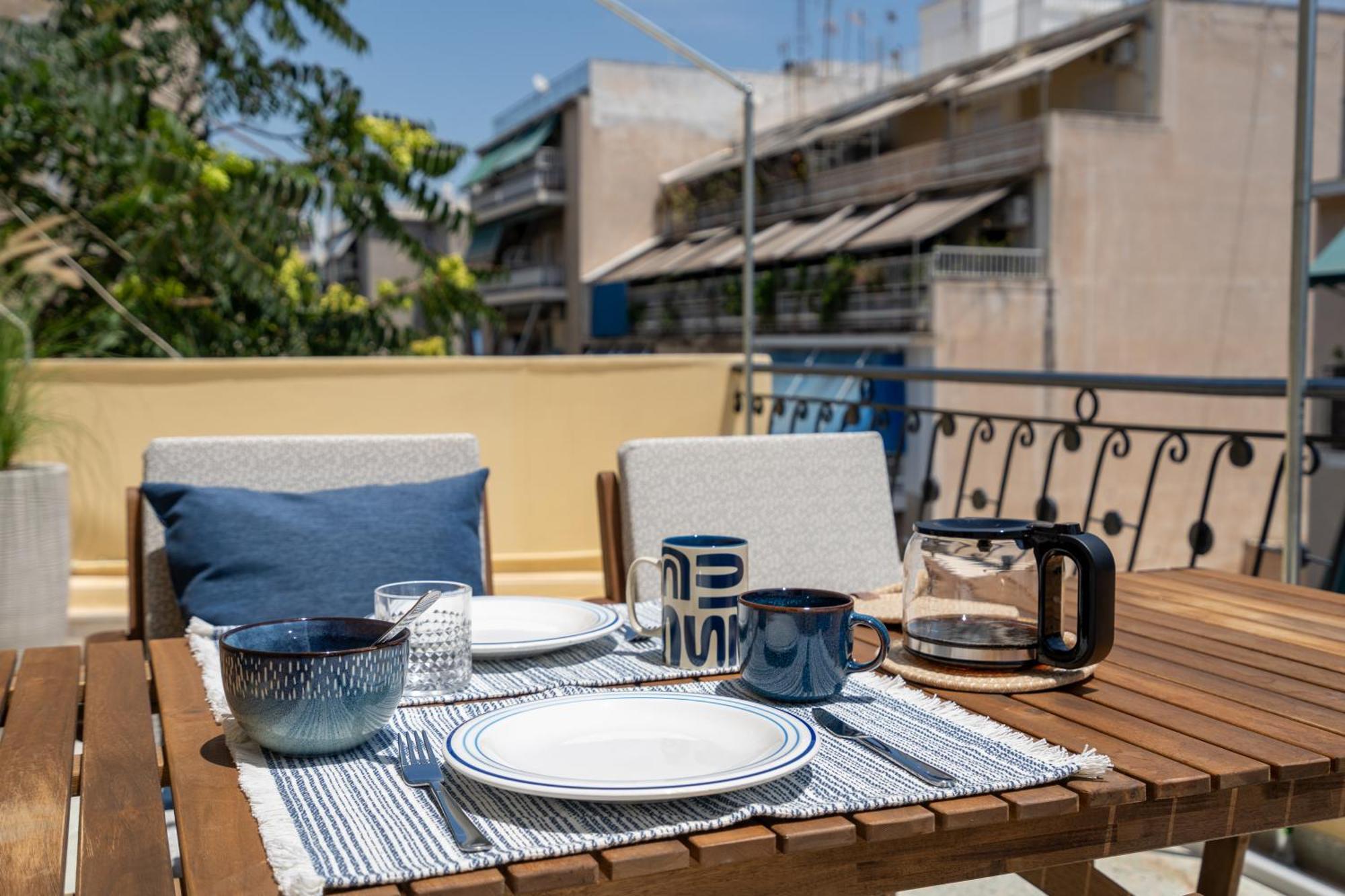 Athan's Penthouse Near Acropolis Atene